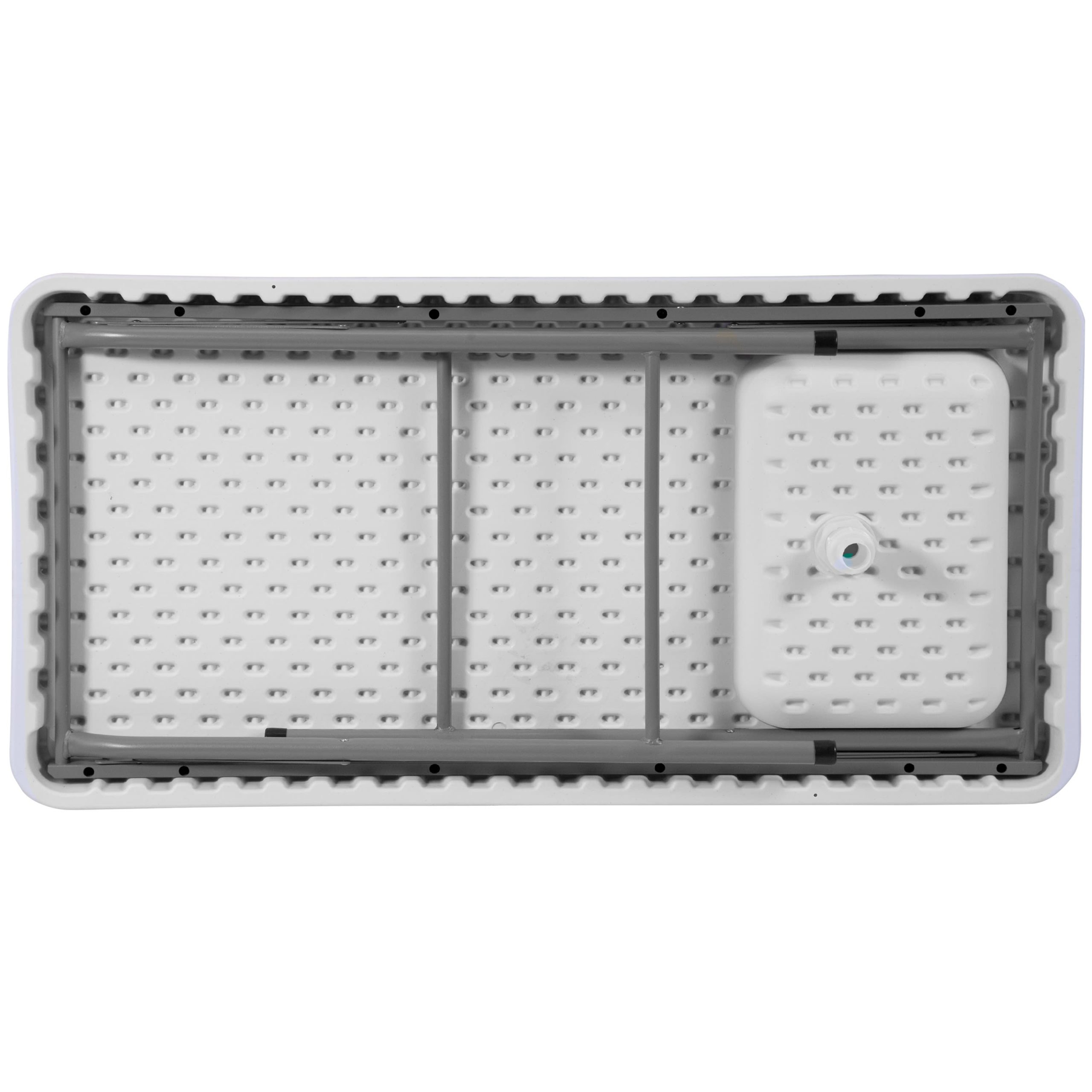 4-Foot Portable Fish Cleaning Table / Outdoor Camping Table and Sink - Image 10