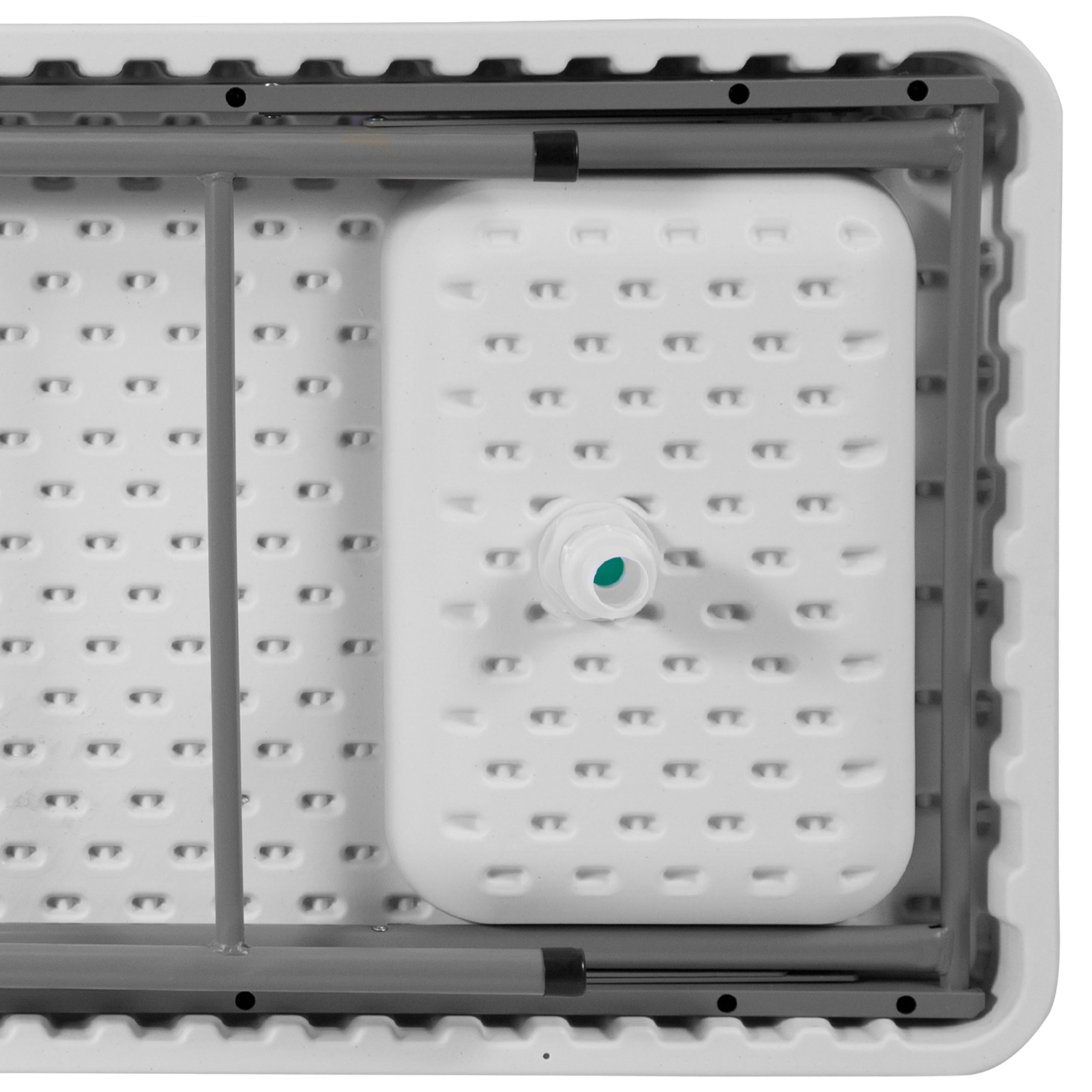 4-Foot Portable Fish Cleaning Table / Outdoor Camping Table and Sink - Image 11