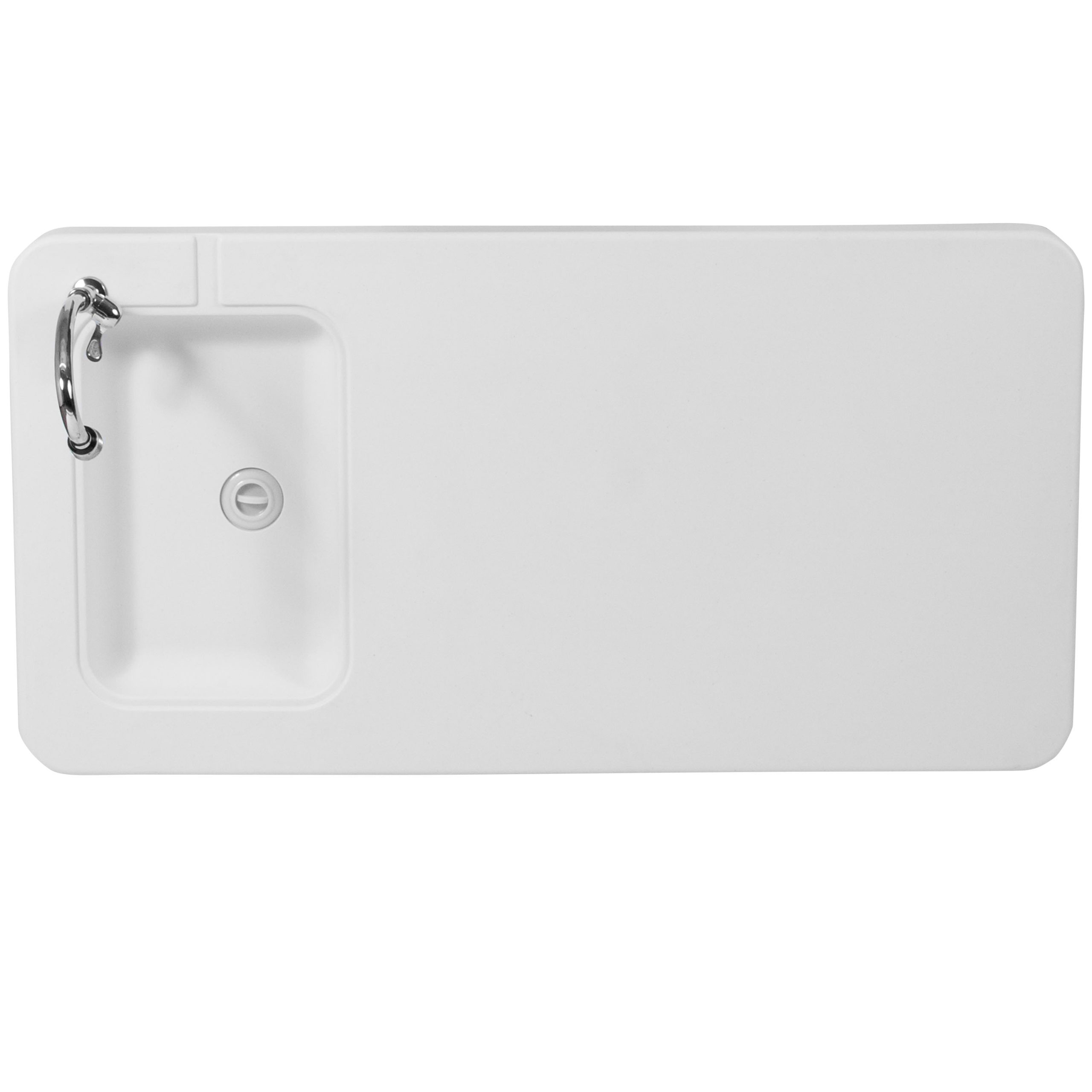 4-Foot Portable Fish Cleaning Table / Outdoor Camping Table and Sink - Image 9