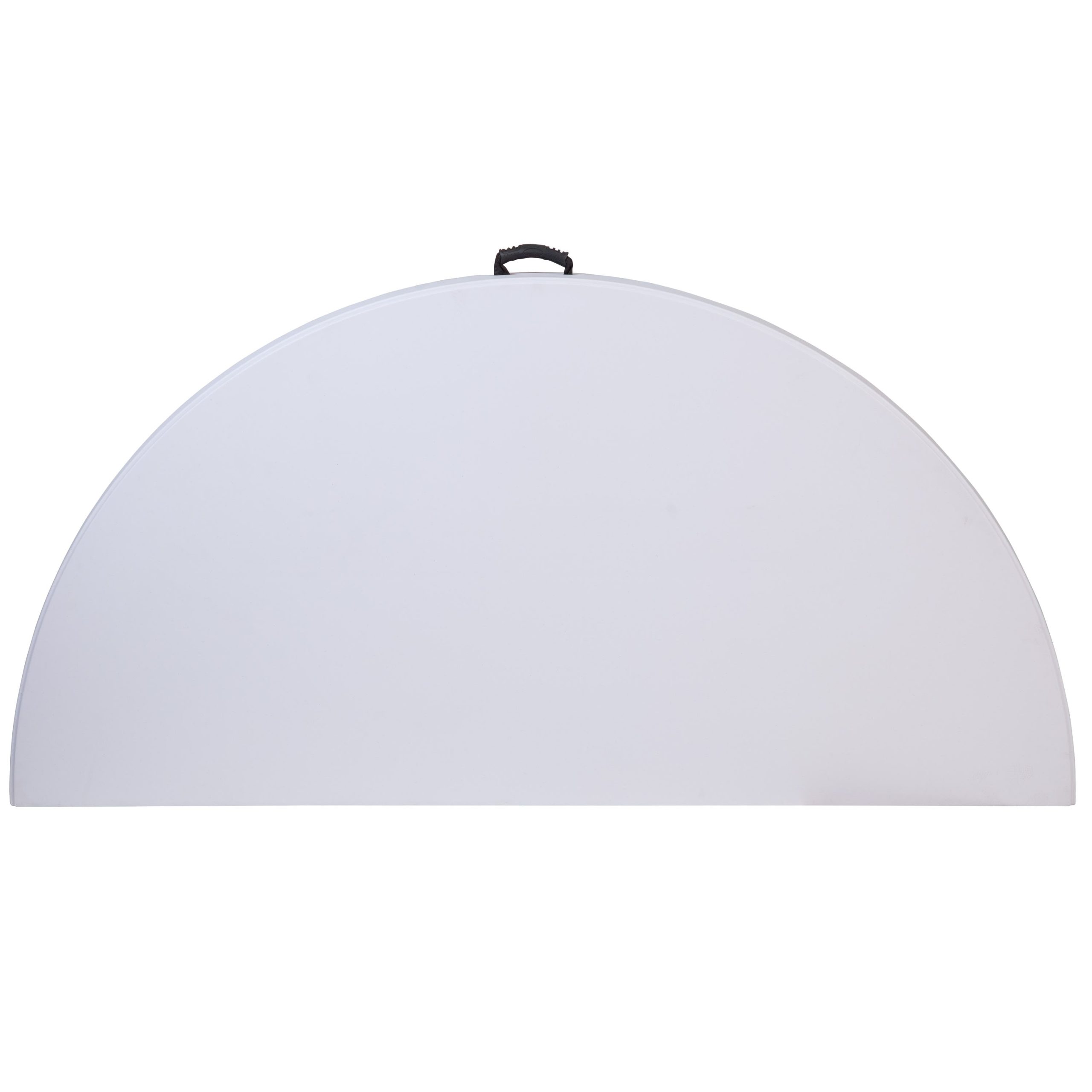5.89-Foot Round Bi-Fold Plastic Banquet and Event Folding Table with Carrying Handle - Image 6
