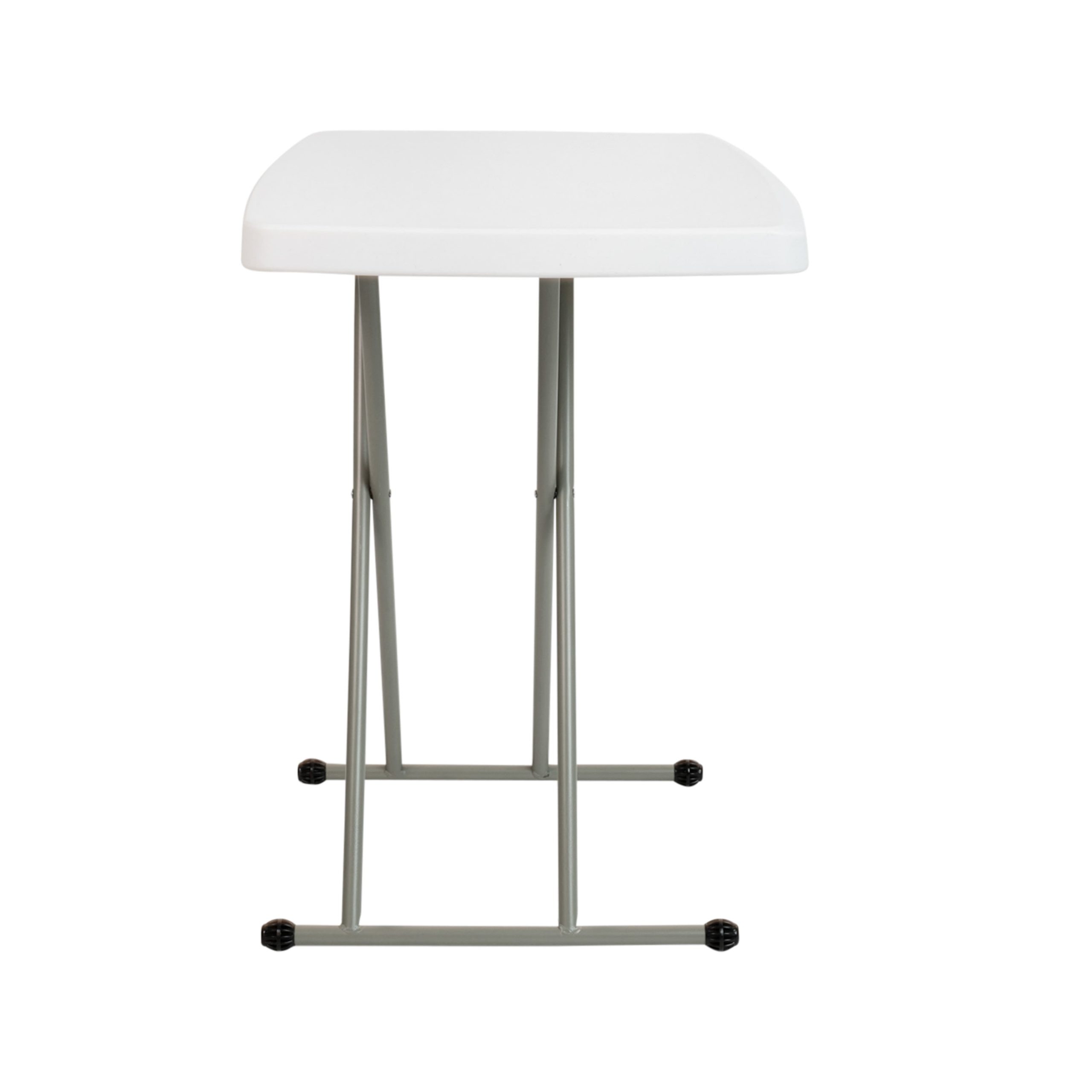 Indoor/Outdoor Plastic Folding Table, Adjustable Height Commercial Grade Side Table, Laptop Table, TV Tray - Image 23