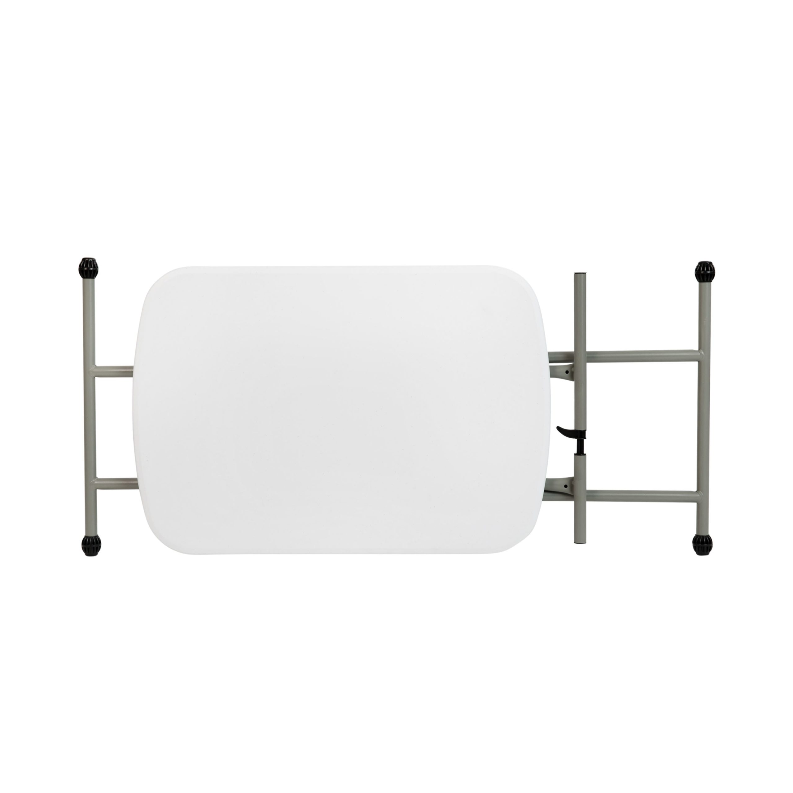 Indoor/Outdoor Plastic Folding Table, Adjustable Height Commercial Grade Side Table, Laptop Table, TV Tray - Image 8